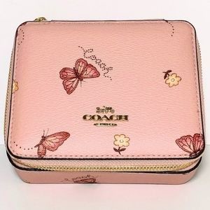 Coach Butterfly Travel Case/Jewelry Box
